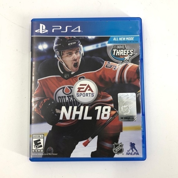 PS4 Game NHL 18 Playstation 4 Hockey Video Game - Picture 1 of 3